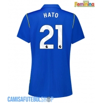 Camisa de time de futebol Chelsea Jorrel Hato #21 Replicas 1º Equipamento Feminina 2026-27 Manga Curta